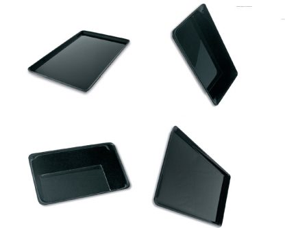Cubetas gastronorm plexiline, System gastronorm negro