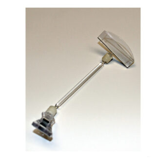 Pinza abertura máxima. Pinza apertura máxima 1cm con soporte 15cm