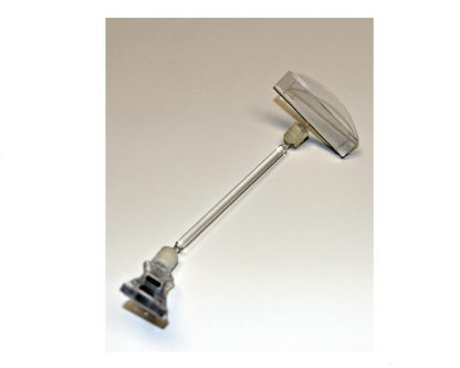 Pinza abertura máxima. Pinza apertura máxima 1cm con soporte 15cm