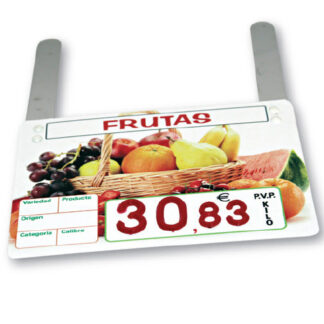 Frutas, Núm relieve, con ganchos