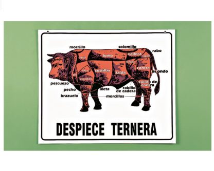 Despiece ternera