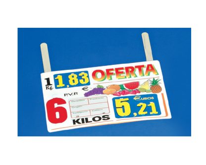 Oferta kilos, Núm. recambiable, Ganchos