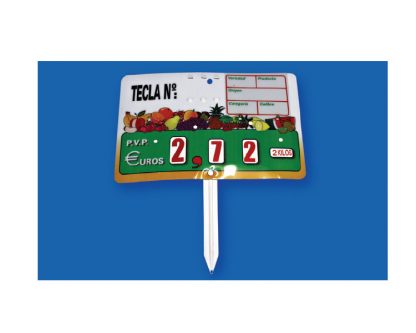 Frutas, Núm. ruedas, Paleta, con Núm. tecla