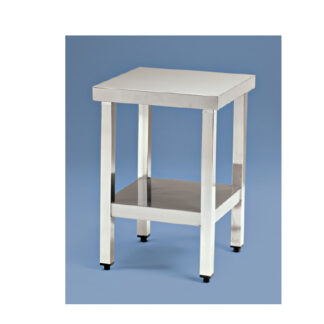 Mesa acero-inox para sierra 1 estante
