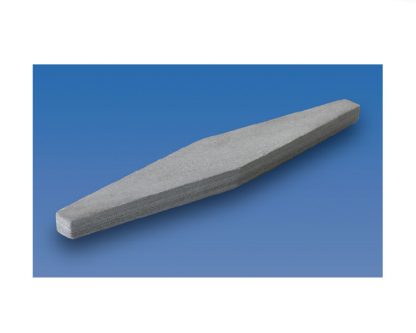 Piedra de afilar natural. Grano negro. Rombo
