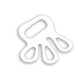 Sujeción de plástico para guantes inox