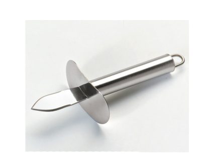 Abre-ostras acero-inox con protector