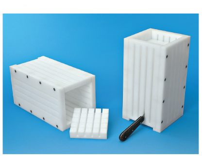 Molde brochetas polietileno para 25 unidades
