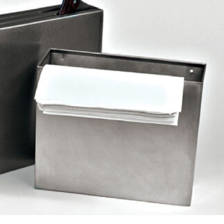 Papelera, acero inox