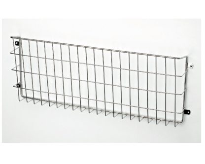 Papelera rejilla, acero-inox