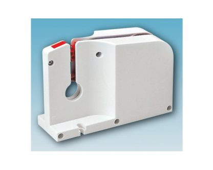 Máquina cierra bolsas plástico blanco