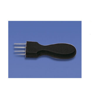 Pincha salchichas 6 pinchos Mango plástico, acero inox