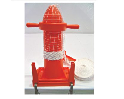 Tubo plastico naranja