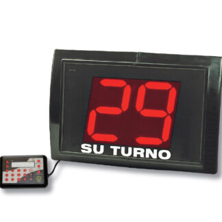 Indicador de turno Visor dos dígitos con cable y visor, adelanta, retrocede