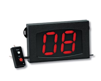 Indicador de turno Visor dos dígitos. Mando con cable.