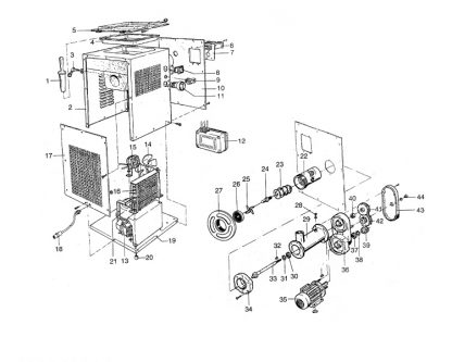 Picadora refrigerada Boca: 22. Cuerpo: acero inoxidable. Grupo picador: acero inoxidable. Cuchilla: autoafilante. Interruptor: invertidor de marcha. Potencia 1,5 HP. Grupo refrigerador hermético ventilado. Motor monofásico/trifásico Peso: 58 kg. Producción: 200 kg/h. - Imagen 2
