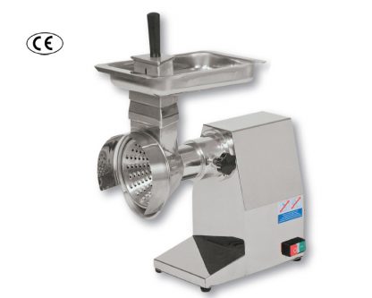 Ralladora mozarella Cuerpo: acero inoxidable. Potencia: 0,35 HP. Motor monofásico 220 V. Peso 14 kg. Producción: 50 kg/h.