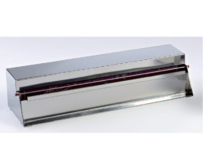 Dispensador con tapa acero-inox Posición sobre mesa ó pared.