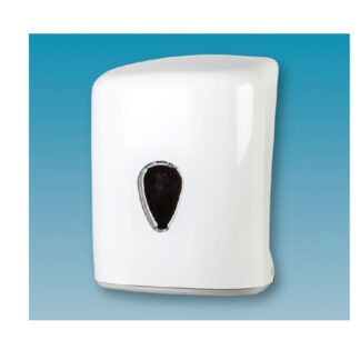 Dispensador papel tipo mecha Con visor.
