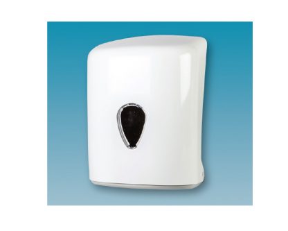 Dispensador papel tipo mecha Con visor.