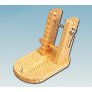 Sujeta jamones Rústico, base madera