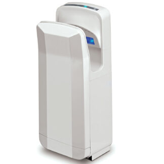 Secamanos alta velocidad Carcasa ABS blanco. Potencia 2050W. Velocidad 95 m/sg