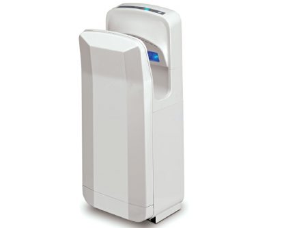 Secamanos alta velocidad Carcasa ABS blanco. Potencia 2050W. Velocidad 95 m/sg
