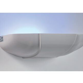 Exterminador de insectos con trampa adhesiva Tubo 1x20 W bajo consumo, ABS blanco. Recambio adhesivo: ref. Z-911-A