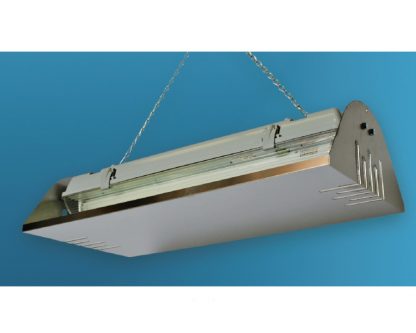 Exterminador de insectos con trampa adhesiva. Estanco IP65. Para ambientes con alto nivel de humedad. Posición suspendido, material acero-inox. Recambio adhesivo: ref. Z-960-A