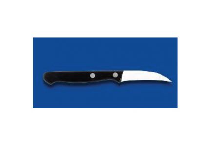 Cuchillo serie clásica puntilla curva mango pom