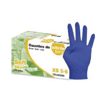 Guantes nitrilo Paquete 100 uds.