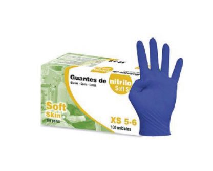 Guantes nitrilo Paquete 100 uds.