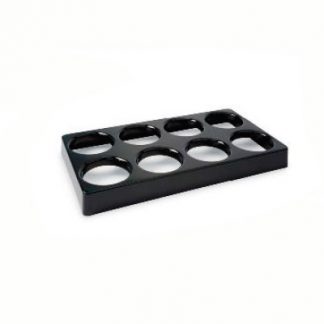 Base 8 x 1,5l Redonda/Exa. HIPS 800x400 mm H 80 mm. Para ref. BP-4013-N.