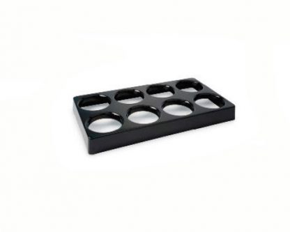 Base 8 x 1,5l Redonda/Exa. HIPS 800x400 mm H 80 mm. Para ref. BP-4013-N.