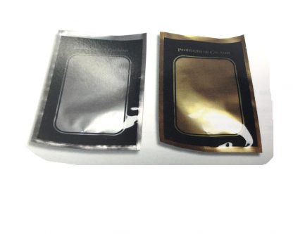 Bolsas vacío plata y oro