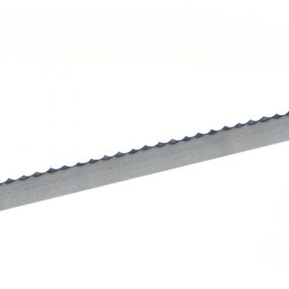 Cintas de sierra para carne Características 16 x 0,4 mm. Tamaño del diente 7 mm. Corte de carne fresca sin hueso o pequeños huesos